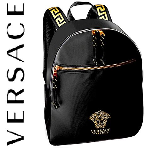 mochila versace parfums|versace fragrances.